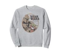 Star Wars: The Mandalorian The Way Vintage Best Friends Felpa