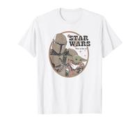 Star Wars: The Mandalorian The Way Vintage Best Friends Maglietta