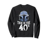 Star Wars The Mandalorian This is The 40's 40th Birthday Felpa