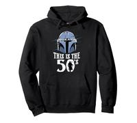 Star Wars The Mandalorian This is The 50's 50th Birthday Felpa con Cappuccio