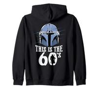 Star Wars The Mandalorian This is The 60's 60th Birthday Felpa con Cappuccio