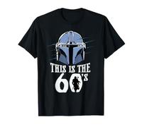 Star Wars The Mandalorian This is The 60's 60th Birthday Maglietta