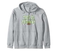 Star Wars: The Mandalorian This Is The Way Baby Yoda Felpa con Cappuccio