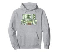Star Wars: The Mandalorian This Is The Way Baby Yoda Felpa con Cappuccio