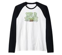 Star Wars: The Mandalorian This Is The Way Baby Yoda Maglia con Maniche Raglan