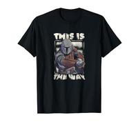 Star Wars The Mandalorian This Is The Way Portrait Maglietta