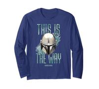 Star Wars The Mandalorian This is The Way Quote Maglia a Manica