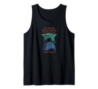 Star Wars The Mandalorian Vintage Faded Grogu The Way Poster Canotta