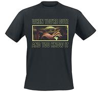 Star Wars The Mandalorian - When You're Cute And You Know It - Grogu Uomo T-Shirt Nero XL