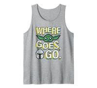 Star Wars The Mandalorian Where Grogu Goes Cute Canotta