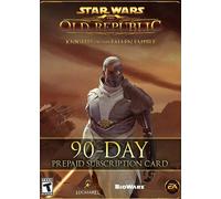 Star Wars: The Old Republic - 90 Day Pre-paid Time Card Key GLOBAL