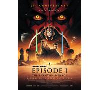 Star Wars The Phantom Menace Locandina 25° Anniversario 2024 A3 A4