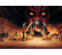 Star Wars The Phantom Menace Locandina 25° Anniversario 2024 A3 A4