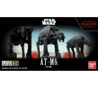 Star Wars The Ultimo Jedi Pesante Assalto AT-M6 1:550 Scala Modello Kit Bandai