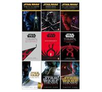 Star Wars Thrawn, Ascendancy & Essential Legends Series 9 Books Collection Set by Timothy Zahn (Thrawn, Alliances, Treason, Lesser Evil, Chaos Rising, Heir to the Empire & The Last Command)
