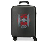 Star Wars Tie Fighter, Maleta Cabina, 40x55x20 cm, ABS Rigido Lucchetto, TSA Integrato 38.4L 2.82 kg, 4 Doppie Ruote, Nero (Tie Fighter)