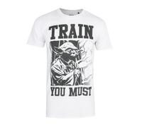 Star Wars Train You Must Maglietta Yoda Uomo (TV827)