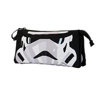 Star Wars Trooper-Astuccio Triplo ECO, Nero, 23 x 11 cm