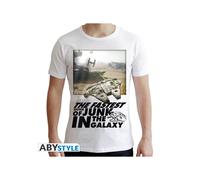 Star Wars - Tshirt "falcon Graphic" Uomo Ss Bianca - New Fit Extra Large