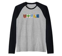 Star Wars Uncle Character Letters Family Trip Matching Gift Maglia con Maniche Raglan