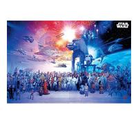 Star Wars Universo Poster 61x91.5 CM 61x91.4cm Nuovo Autorizzato Blu King Misura