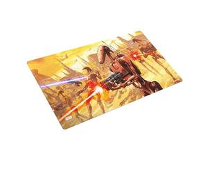 Star Wars Unlimited Battle Droids PRIME GAME MAT - Officially Licensed, Full-Color Printed, Playmat, Slip-Resistant 24" by 14" Rubber Mat, Compatible with TCGs & LCGs, Made by Gamegenic