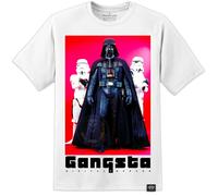 Star Wars Uomo Vader Gangsta T-Shirt Stormtrooper L'Ultimo Jedi Episodio 8 VIII