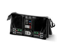 Star Wars Vader-Astuccio Triplo ECO, Nero, 23 x 11 cm