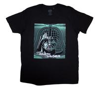 Star Wars Vader Grid Mask autorizzato Uomo maglietta