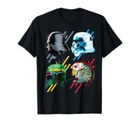Star Wars Vader Trooper Fett Rebel Helmets Paint B1 Maglietta