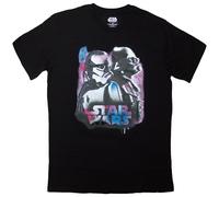 Star Wars Vader & Trooper Neon ufficiale Uomo maglietta unisex