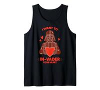 Star Wars Valentine's Day I Want to in-Vader Your Heart Canotta
