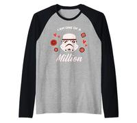 Star Wars Valentine's Day Stormtrooper I am One of a Million Maglia con Maniche Raglan