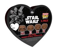 STAR WARS - Pocket Pop Keychains 4 Pack- Valentine ACC NUOVO