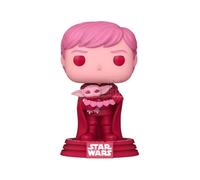Star Wars Valentines Pop! Star Wars Vinile Figura Luke & Grogu 9 Cm Funko