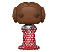 Star Wars Valentines Pop Vinile Figura Leia (val Choc) 9 Cm Funko