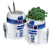 Star Wars Vaso R2-D2 Vaso per Piante o Porta Penne, Decorazione per Fan