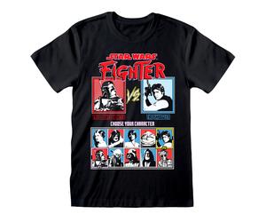 Star Wars 'Vs Screen' (Nero) T-Shirt - NUOVO E UFFICIALE