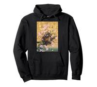 Star Wars Wicket The Ewok Spring Cherry Blossoms Sakura Art Felpa con Cappuccio