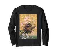 Star Wars Wicket The Ewok Spring Cherry Blossoms Sakura Art Maglia a Manica