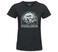 Star Wars WOSWMANTS068 Magliette Donna, Antracite Delavato, XL