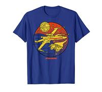 Star Wars X-Wing Falcon Vintage Space Craft Graphic T-Shirt