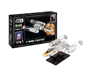 Star Wars Y-Wing Fighter Gift Set 1:72 Plastic Model Kit REVELL
