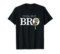 Star Wars Yoda Best Bro Lightsaber Gift for Brother Maglietta