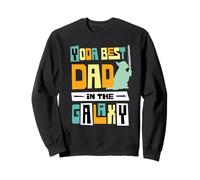 Star Wars Yoda Best Dad in The Galaxy Father's Day Gift Felpa