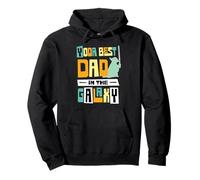 Star Wars Yoda Best Dad in The Galaxy Father's Day Gift Felpa con Cappuccio