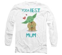 Star Wars Yoda Best Mum Maglietta Festa della Mamma Adulto Unisex (TV14710)
