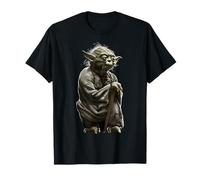 Star Wars Yoda The Wise One Dreamy Airbrush Art Maglietta