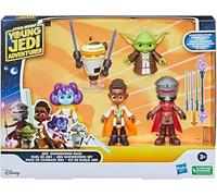 Star Wars Young Jedi Adventures - Confezione da 5 statuette articolate da 10 cm