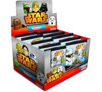 Star Wars Young Jedi Adventures - (Espositore di 16 scatole magiche Wikkeez - 32 personaggi in totale - Gli espositori sono danneggiati)